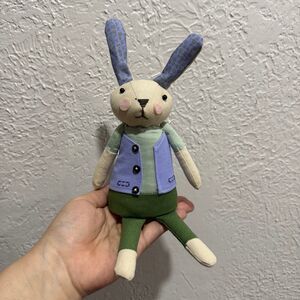 Target Spritz Easter Boy Bunny Rabbit Outfit Plush Decor Shelf Sitter Fig